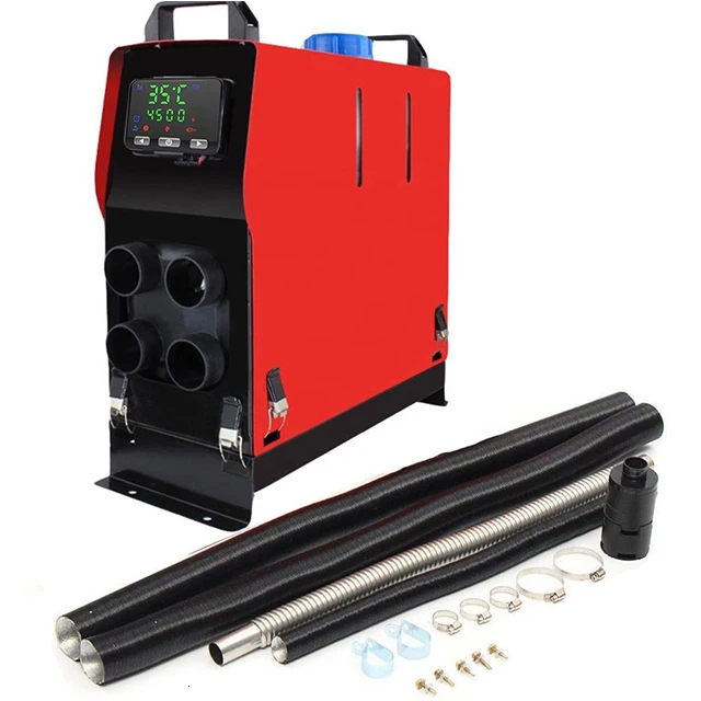 

Newest Switch Remote Control All-in-one Parking Air Heater Diesel Fuel Air Heater car heater cigarette lighter