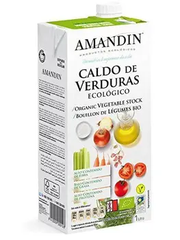 

CALDO VERDURAS NATURAL ECOLOGICO 1L AMANDIN
