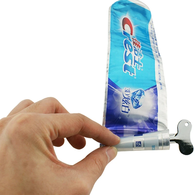 

DCM Stainless Steel Metal Tube Toothpaste Hair Color Dye Cosmetic Oil Paint Squeezer@2