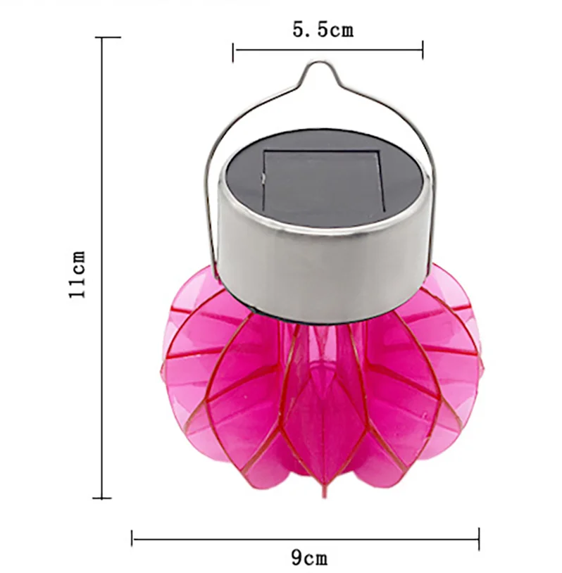 Solar Colorful Hanging Lights LED Light Induction Lawn Garden Lights Daytime Night Illumination Garden Lights
