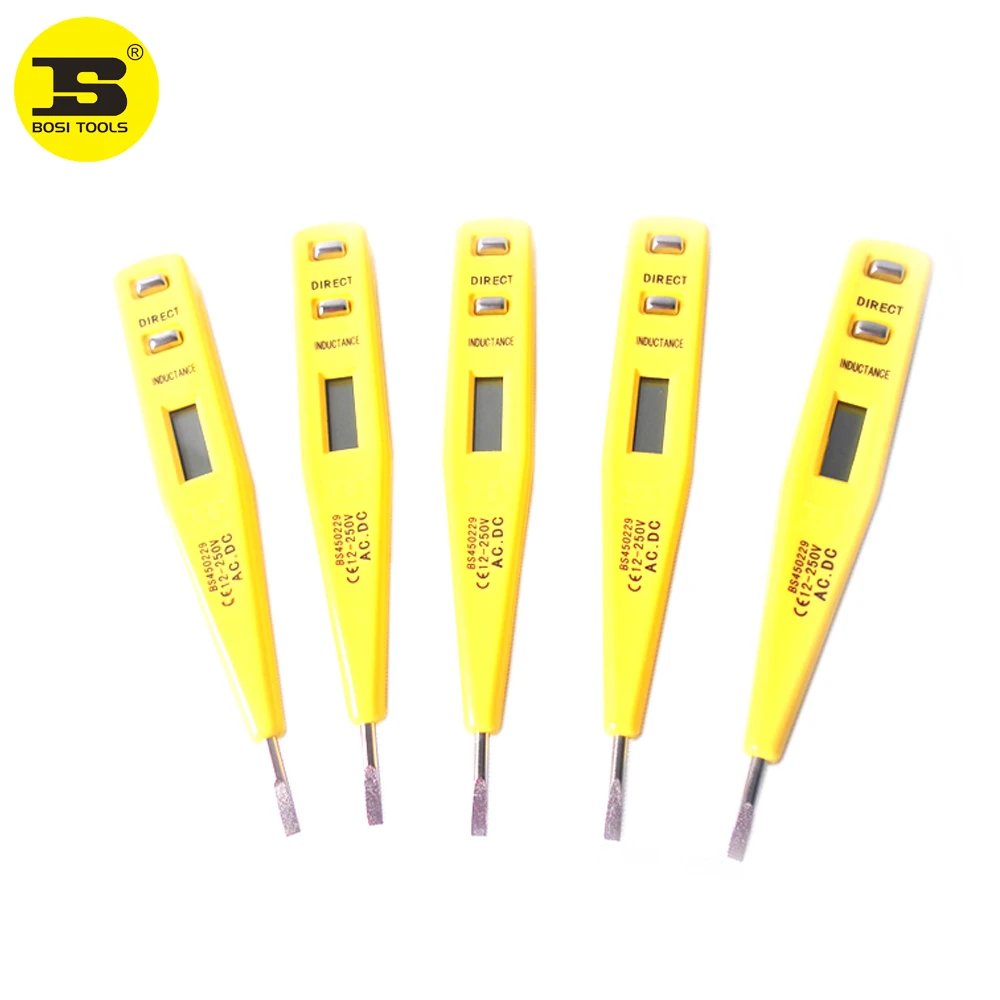 Цифровой тестер напряжения BOSI 5 шт. 12 250 В|voltage adaptor|voltage regulator power dissipationtester pc |