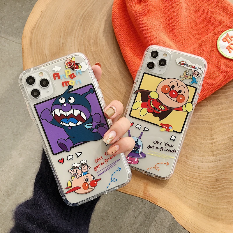 

For iphone 11 Pro Max case 8 Plus shatter-resistant case XR protective case for IPhone XS MAX cartoon case 7 8plus good quality