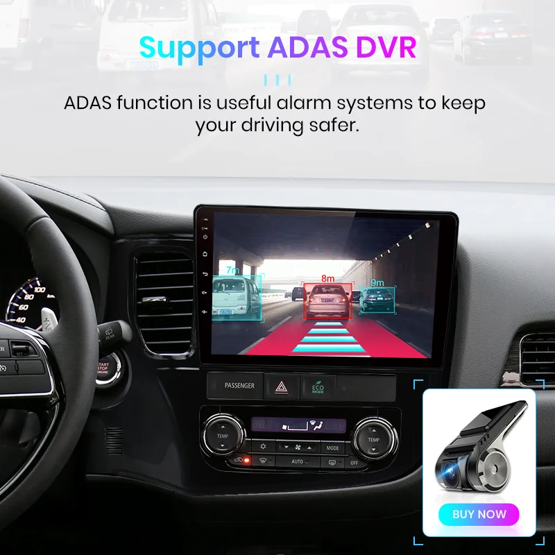 Автомагнитола Junsun V1 2 + 32 ГБ Android 10 0 DSP для Outlander 3 2012 2018 мультимедийный видеоплеер