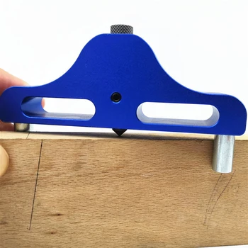

Center Finder Measurement Gauge Steel Red Woodworking Center Scribe Scribing Tool