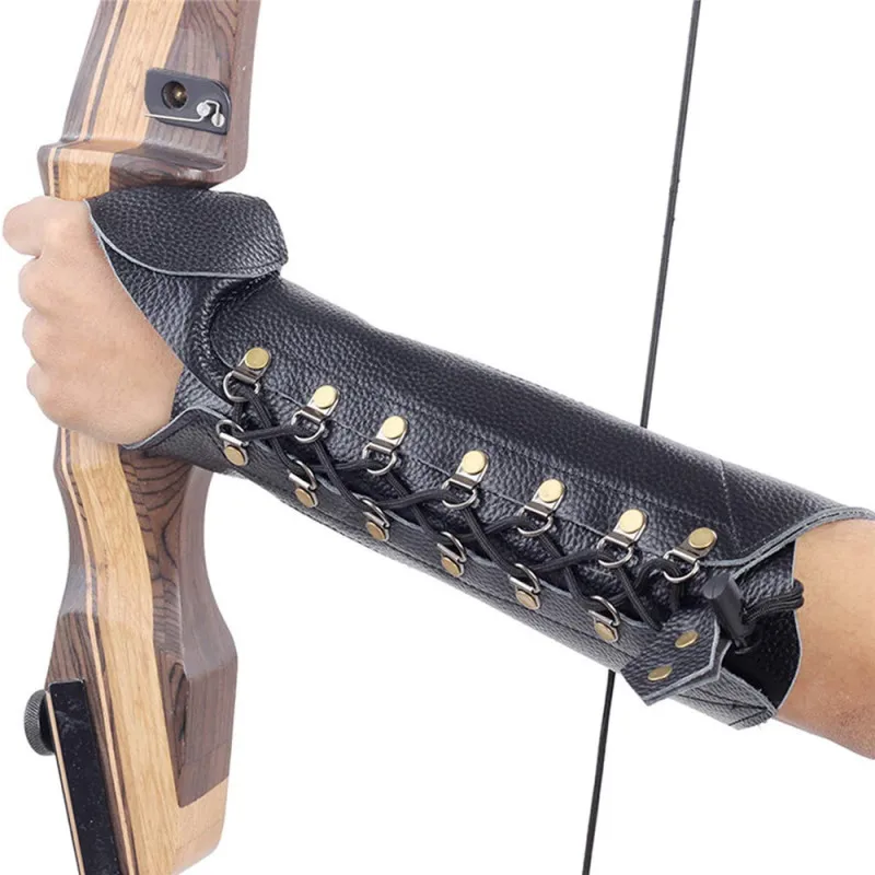 Medieval Archer Leather Bracer Archery Gait Glove For Men Women Bowmen Hunter Ranger Costume Vambrace Vintage Steampunk Gauntlet Hunting Gloves Aliexpress