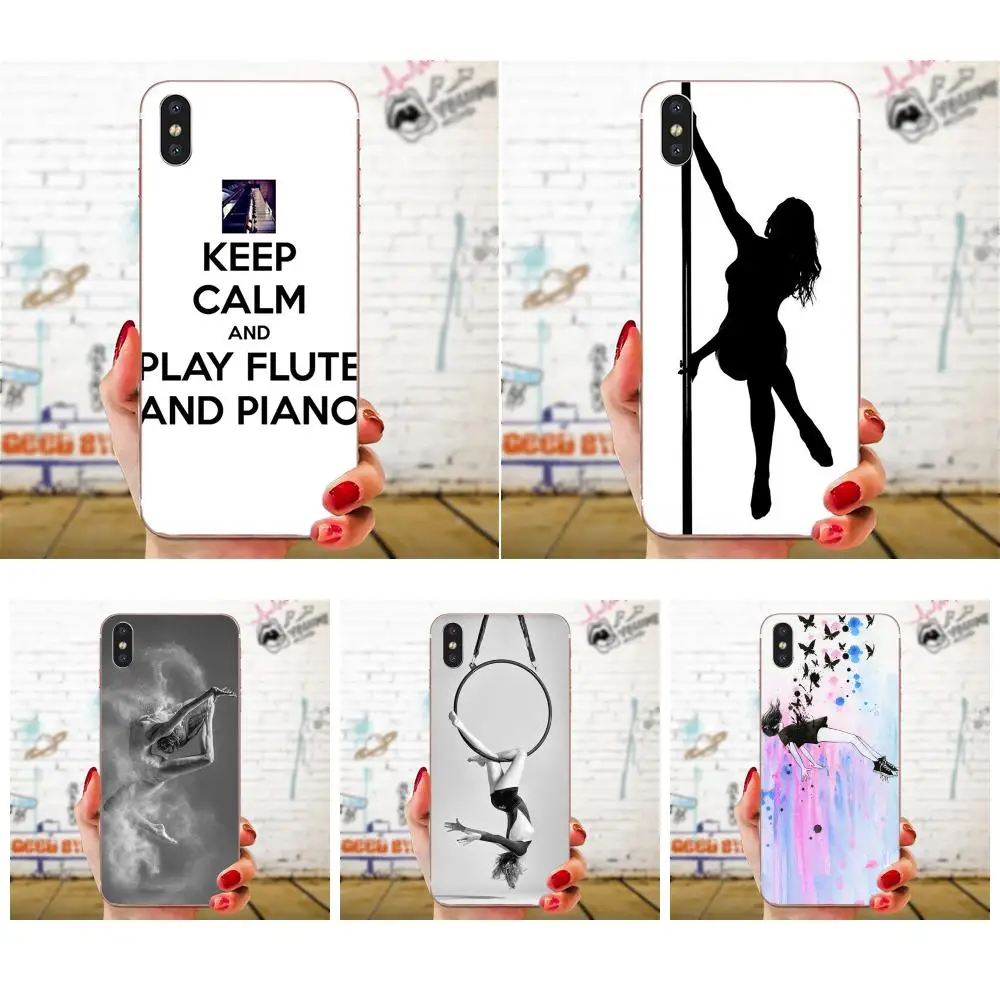 

For Galaxy Alpha Note 10 Pro A10 A20 A20E A30 A40 A50 A60 A70 A80 A90 M10 M20 M30 M40 Soft Coque Case Capa Pole Dance Fitness