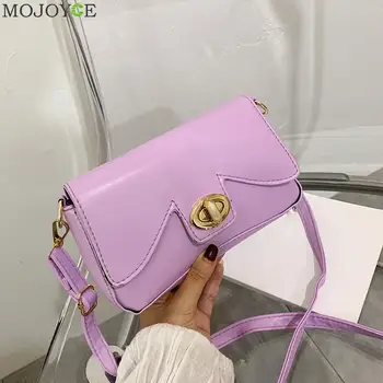 

Women Leather Small Shoulder Messenger Satchel Fashion Solid Crossbody Bag Pouch Youth Ladies Simple Versatile Bag