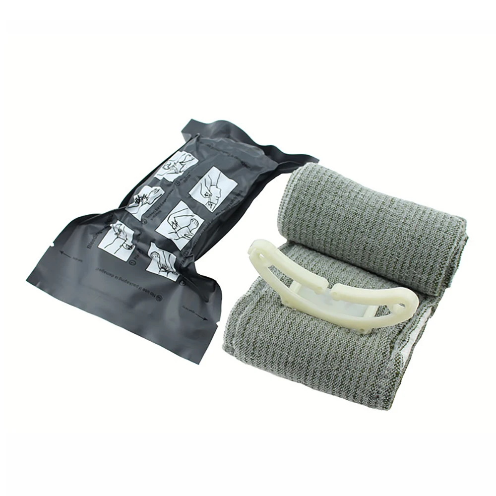1PC tourniquet trauma kit first aid hemostatic survival tactical combat Israel bandage for outdoor camping hiking