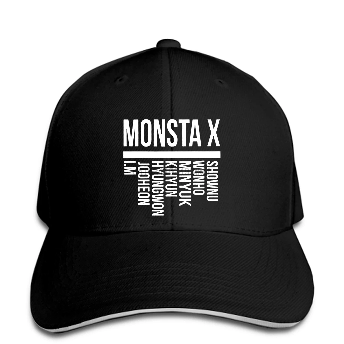 Бейсболка Monsta X Members Kpop MONSTA X Monbebe Monsta x merckpop Merch, Кепка