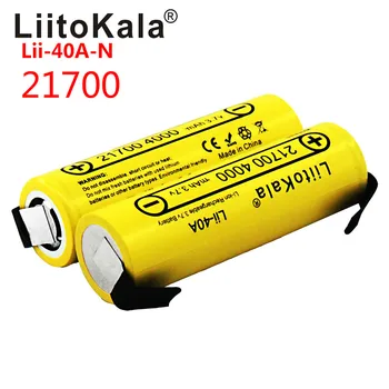 

LiitoKala Lii-40A IMR 21700 3750mAh S30 18650 3000mAh 40A High Capacity Protected Flat Top Rechargeable Li-ion Battery+DIY Nicke