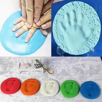 

Budget New Baby Gift Christening Imprint Clay Handprints Footprints Keepsake