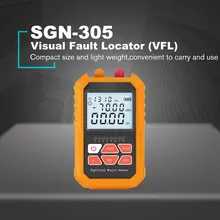 3 в 1 Визуальный дефектоскоп сетевой волоконно-оптический кабельный тестер 5 км красный лазер ручка светодиодный осветительный оптический измеритель мощности