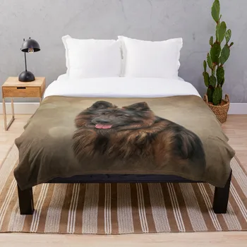 

Drawing German Shepherd Dog Throw Blanket Soft Sherpa Blanket Bed Sheet Single Knee Blanket Office Nap Blanket