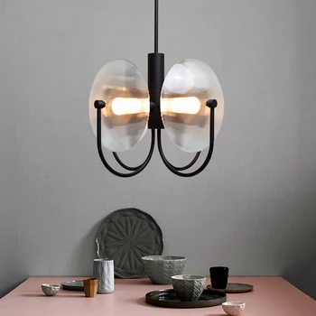 

Industrial wind chandelier light luxury new Chinese restaurant chandelier bar table lamp simple modern bedroom lamp Nordic
