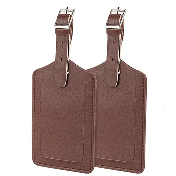

Travel Accessories Luggage&bags Accessores Artificial Leather Resistant To Pull Travel Luggage Label Straps Suitcase Luggage Tag