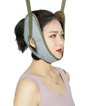 

Neck Massager Cervical Traction Device Kit Neck Back Stretcher Portable Adjustment Chiropractic Back Head Massager Relaxation