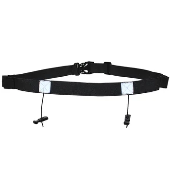 

Reflective Motor Sports Polyester Waist Pack Cycling Number Belt Holder Bib Unisex Triathlon Outdoor Running Race