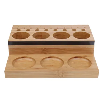 

Multi Holes Fly Tying Tool Wooden Station Fly Tying Tool Holder Storage Organizer