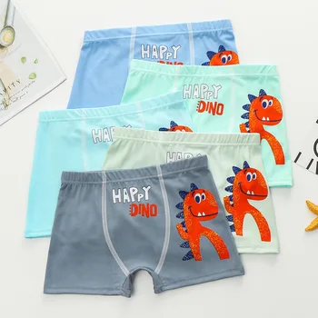 

New Arrivals 10 Pcs/lot Boy Underwear 2020 Cute Boy Boxer Cuecal 6-14 Year Kids Baby Cartoon Panties Big Boy Underwear Teenage