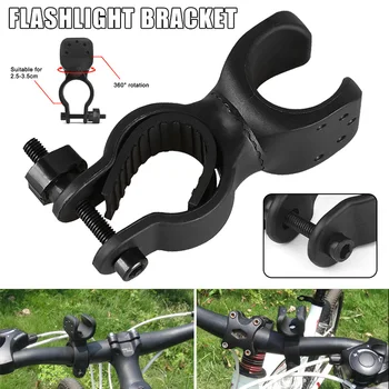 

Metal Detector Pin Pointer Holder Flashlight Mount Metal Detecting Accessories 360 Degree Rotating MDJ998