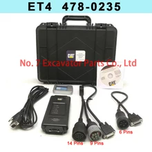 317-7485 Voor ET3 ET4 Communicatie Adapter Groep Kabel 9 Pin + 14 Pin Graafmachine Diagnostic Tool Voor Rups kat 478-0235