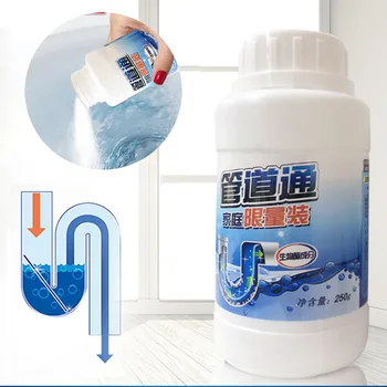

Toilet Unblocker Drain Cleaner Powerful Kitchen Sewer Sink Cleaning Closestool Clogging Effective Pipe Dredging Agent Bathroom