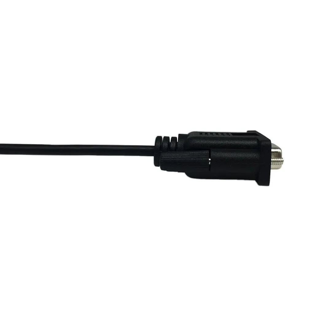 1 шт. RS232 DB9 Женский к USB 2,0 A Женский последовательный кабель адаптер конвертер " дюймов 25 см