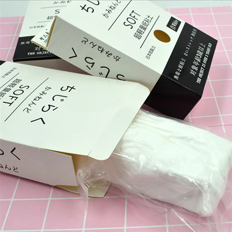 Новинка 100 г Япония слизь свет мягкая глина воздуха DIY сухой полимерный Пластилин красочный пушистый клей легкая глина обучающая игрушка для детей - Цвет: 100g soft clay G