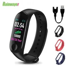 M3Plus спортивный смарт-браслет ремешок для мужчин SmartBand вызов фитнес-трекер для измерения сердечного ритма M3 Plus Смарт-часы для IOS Android