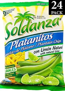 

Soldanza, Plátanitos lima - 24 de 71 gr. (Total: 1700 gr.)