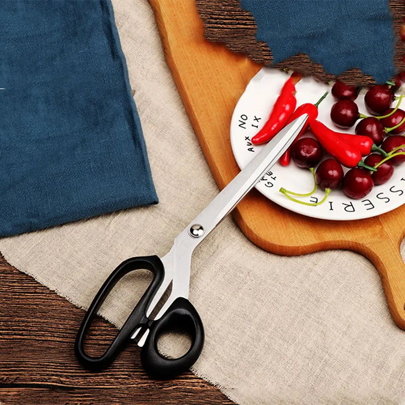 Durable Stainless Steel Household Scissors School Office Paper-cut Sharp Shear Student DIY Scissor Tool Kitchen | Дом и сад