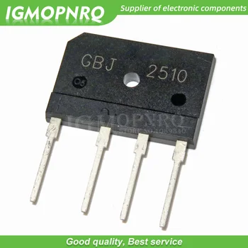 

10pcs GBJ2510 2510 ZIP Bridge Rectifiers 1000V 25A new original