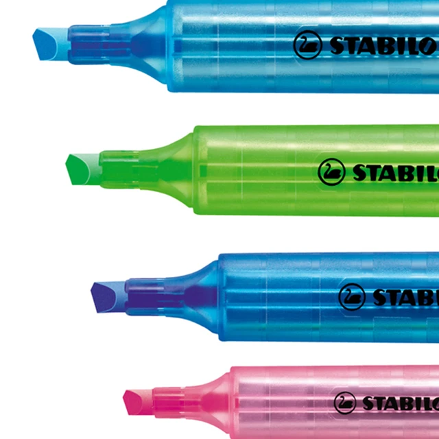 STABILO Boss Pastel Highlighter Original Markers Environmental Pens for  School Office Marking Focus Stationery 1Pcs - AliExpress