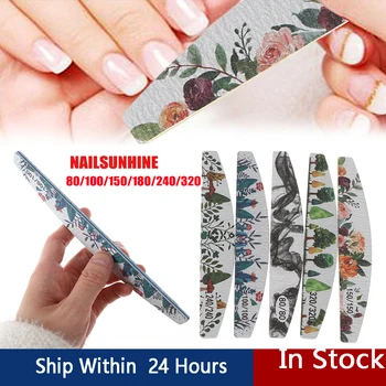 

15pcsProfessionalNail File 100/150/180/240/320Sanding BufferBlock Pedicure Buffing PolishNail Art Tools Nail Files UV Gel Beauty