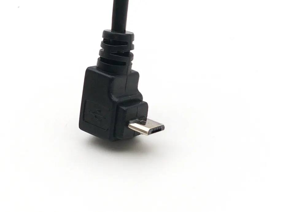 Прямоугольный удлинитель Micro USB кабель для передачи данных штырь гнездо 25