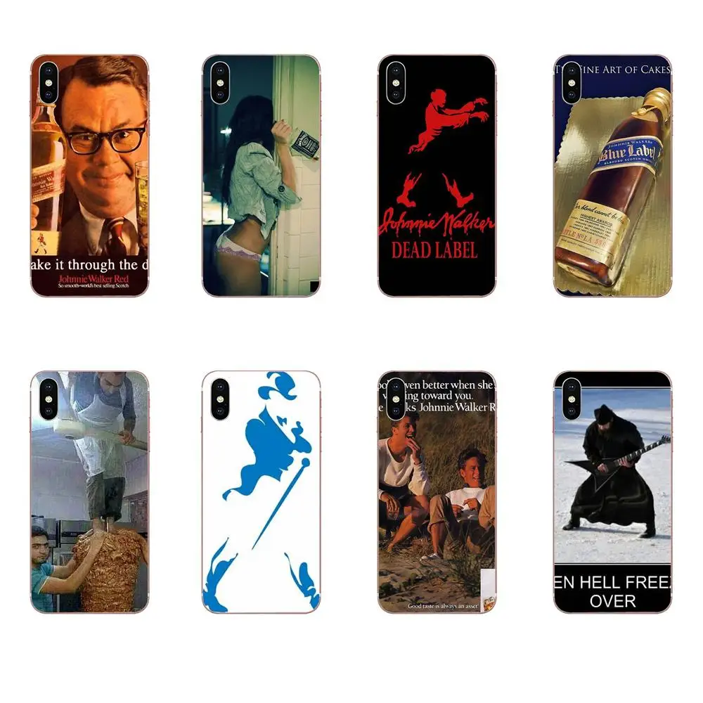 Мягкий резиновый чехол из ТПУ для телефона Johnnie Walker Забавный Huawei P7 P8 P9 P10 P20 P30 Lite Mini