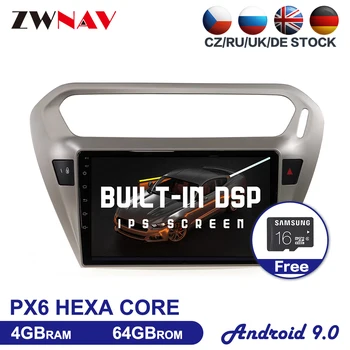 

IPS screen 4GB Android 9.0 Car multimedia player For Peugeot 3012008-2014 car gps navigation radio Autostereo head unit free map