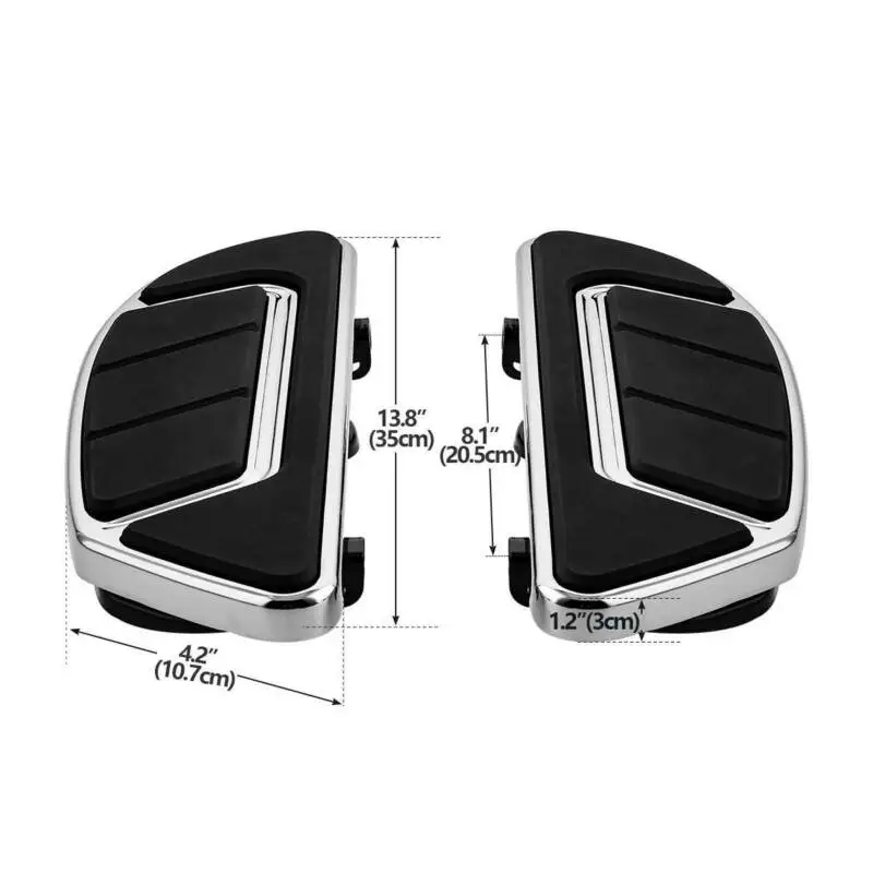 Мотоцикл передний Райдер воздушный поток половицы Подножка для Harley Road King FLHR 1995