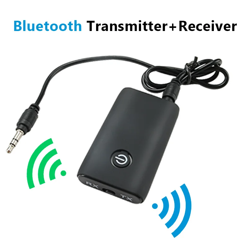 2 in 1 Wireless Bluetooth 5.0 Transmitter Receiver Chargable for TV PC Car Speaker 3.5mm AUX Hifi Music Audio Adapter | Электроника