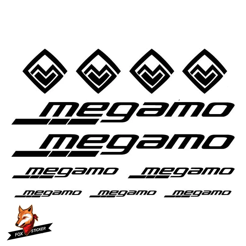 Adesivi Per Telaio Bici Road Bike Mountain Bike Mtb Track Bike Tt Bike Cycle Decal Adesivi Riflettenti Per Adesivi Megamo