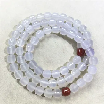 

Natural southern red agate litchi frozen design beads Three-Circle Bracelet women's agate bracelet jewelry gift