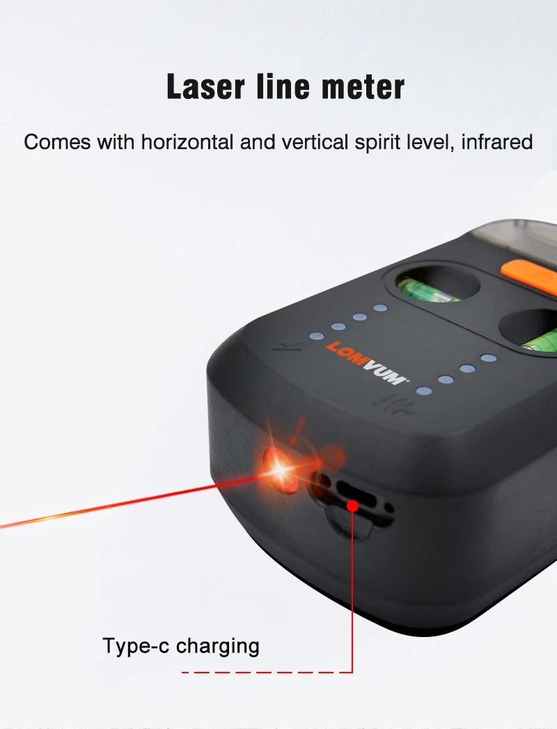 Laser Level Support Drill Dust Collector Electric Vacuum Suction Tool Two Bubbles L-Shape Bracket, Drilling BOX Support LOMVUM