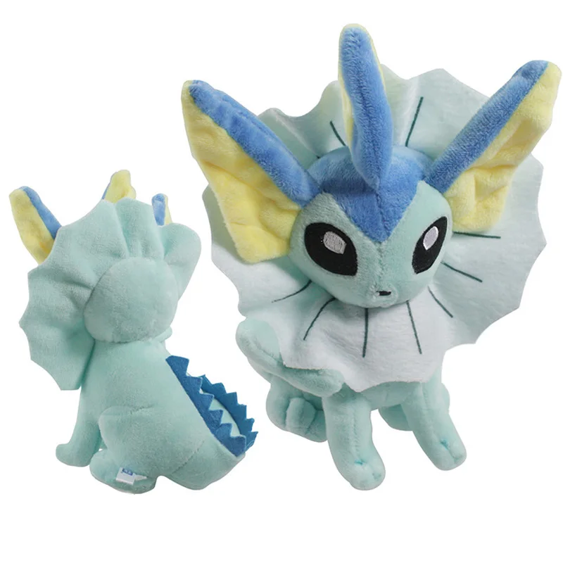

20pcs/lot Wholesale 18cm Vaporeon Cartoon Eevee Luma Soft Plush Doll