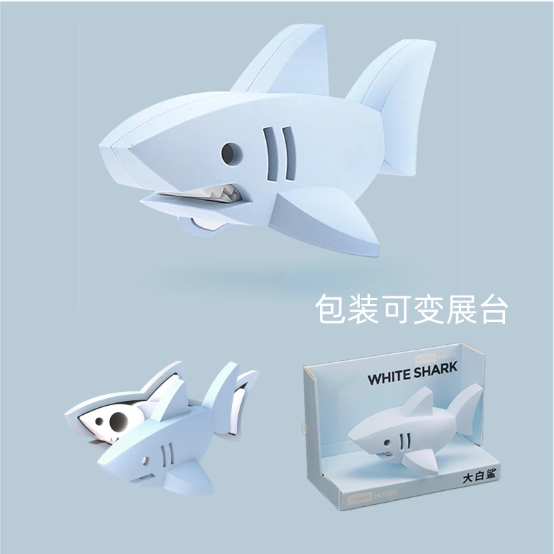 Halftoys-子供向けの海洋動物,サメ,クジラ,ウミガメ,3d磁気モデル,建設
