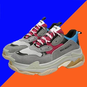 

High Quality Unisex Skateboard Shoes+Male Women's Sports Shoes Genuine Spor Ayakkabi Erkek Outdoor Gym Sneakers Men Size 35-45