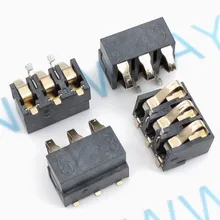 10 шт./лот 68 держатель батареи 3p Тип, шрапнель разъем батареи мобильного телефона батареи Контактная Пластина высота 6,8 мм