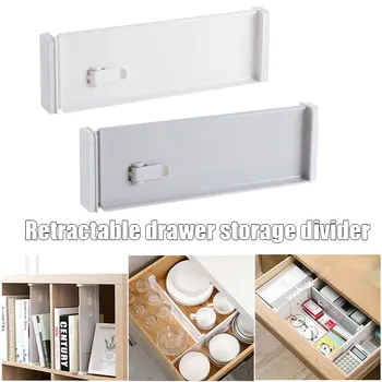 

Multifunctional Retractable Drawer Storage Divider Multipurpose Drawer Partition Plate _WK