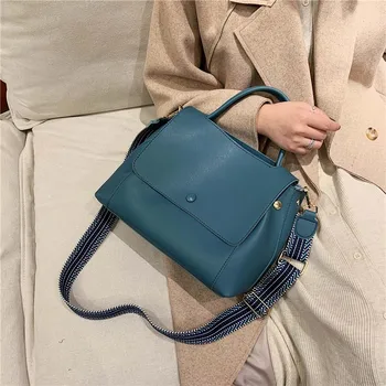 

DikizFly 2020 big Women Handbag PU Leather Totes Female Shoulder Bags Designer Women Crossbody Bags Ladies Casual Bag sac a main