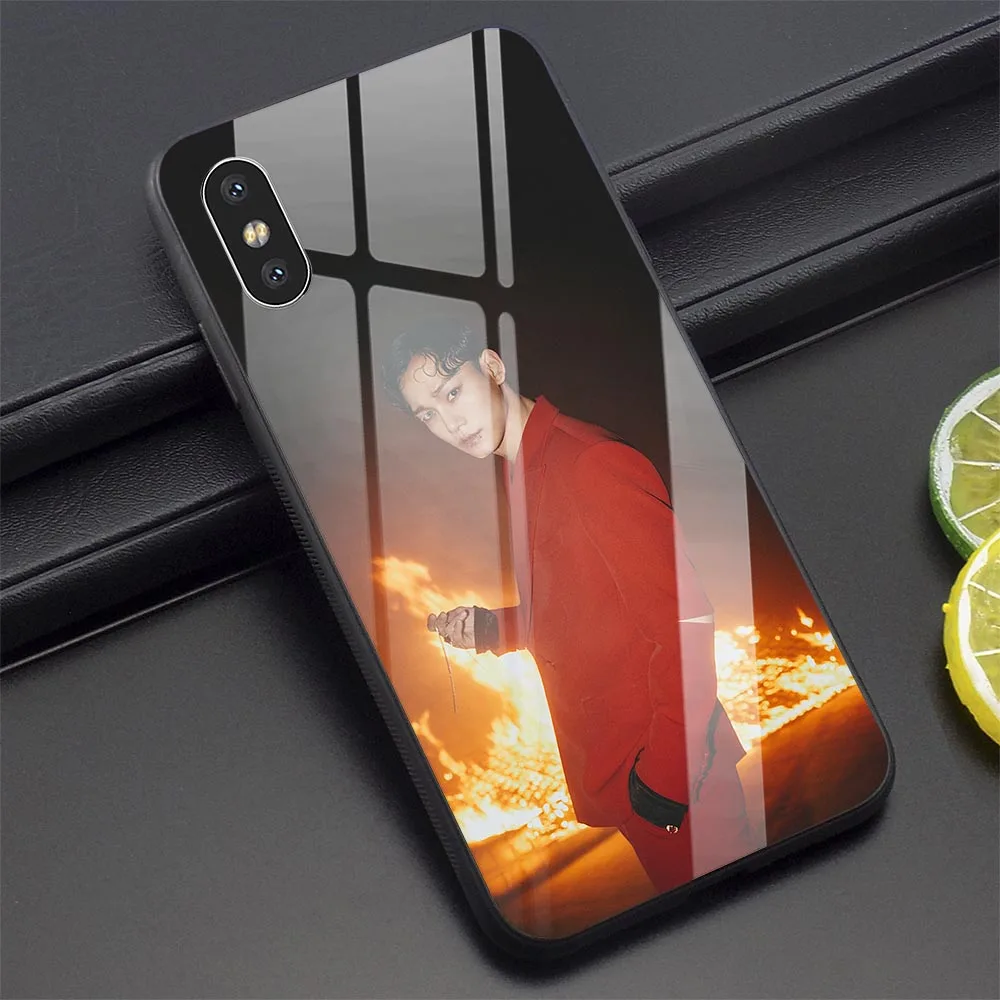 

EXO Obsession Phone Cover for iPhone 6S Plus Case 8 XR X 7 6 5 5S SE Xs Max 11 Pro Tempered Glass