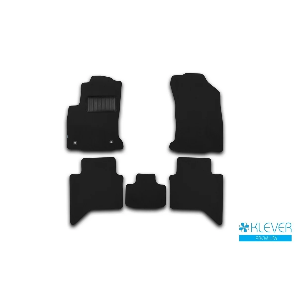 Коврики в салон klever premium toyota hilux,->, пикап., 5 шт